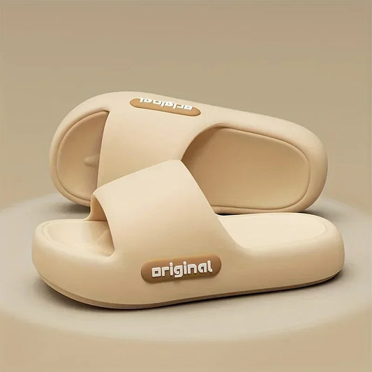 Women’s Soft Slippers – Thick-Soled Anti-Slip Indoor & Outdoor Cushioned Slides