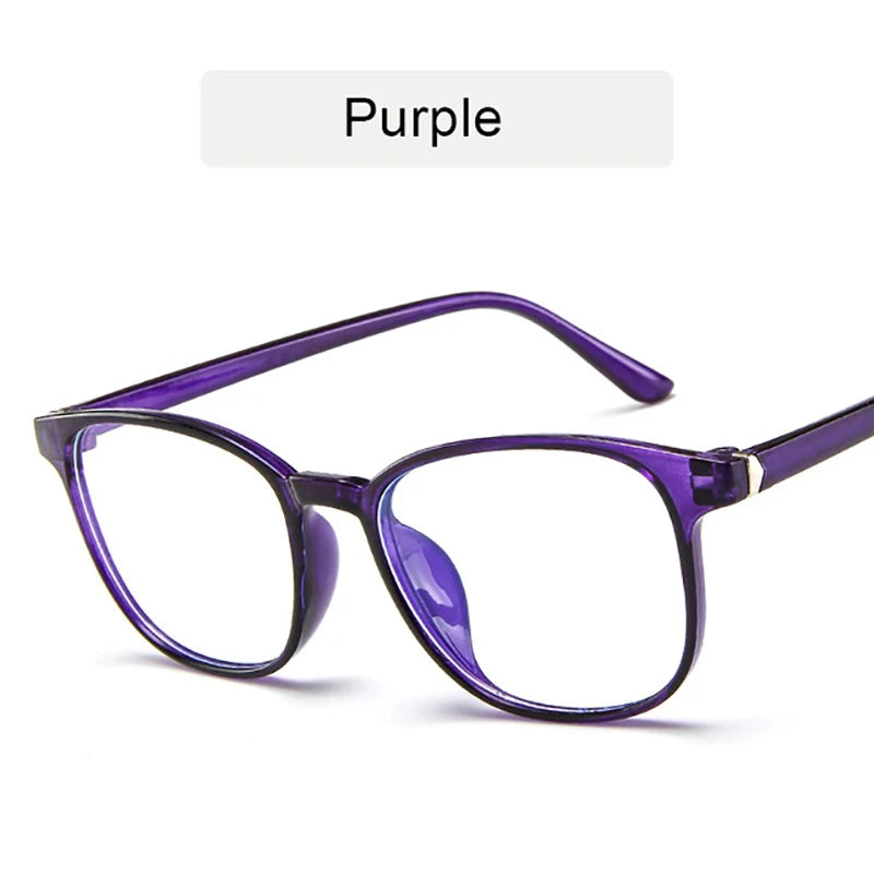 Transparent square Computer Glasses Frame Women Men Anti Blue Light round Eyewear Blocking Glasses Optical Spectacle Eyeglass