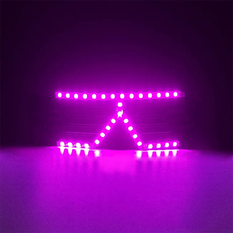Futurist Electronic Luminous Glasses Novelty DJ show glowing glasses cool cyberpunk Glasses cosplay dance performance props