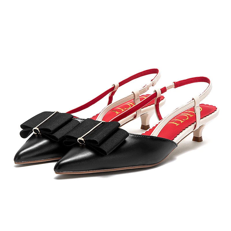 Pointed Toe Design Classic Simple Women's Summer Sandals Fashion New Pure Colour Versatile Women's Sandals