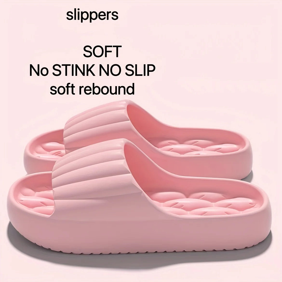 Soft Cloud Slippers 2025 Women Men Comfortable Anti Slip Indoor Outdoor Bathroom Fashion Leak Water Slippers