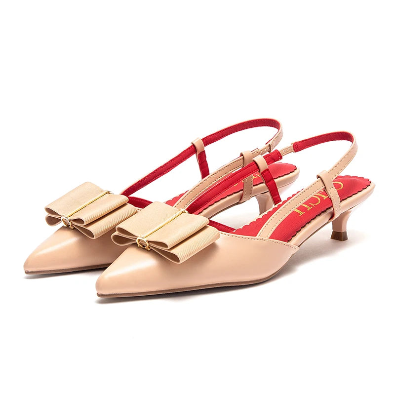 Pointed Toe Design Classic Simple Women's Summer Sandals Fashion New Pure Colour Versatile Women's Sandals