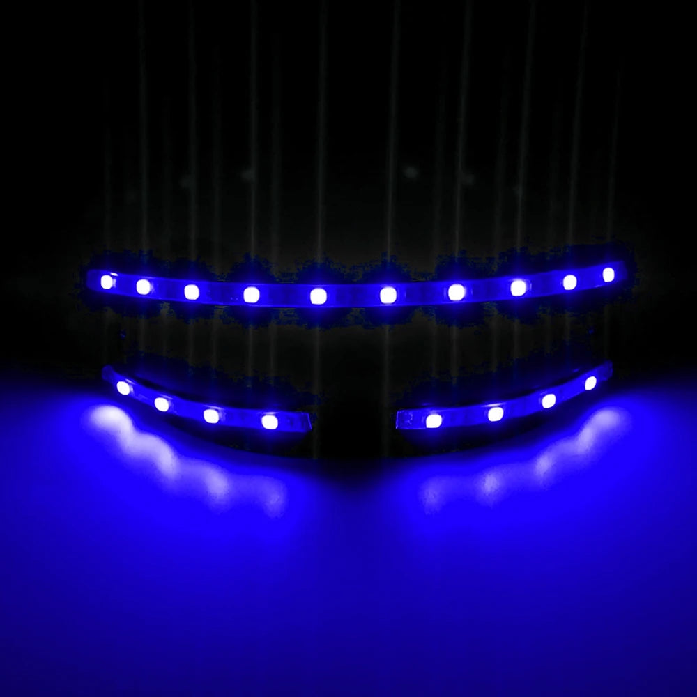 Futurist Electronic Luminous Glasses Novelty DJ show glowing glasses cool cyberpunk Glasses cosplay dance performance props