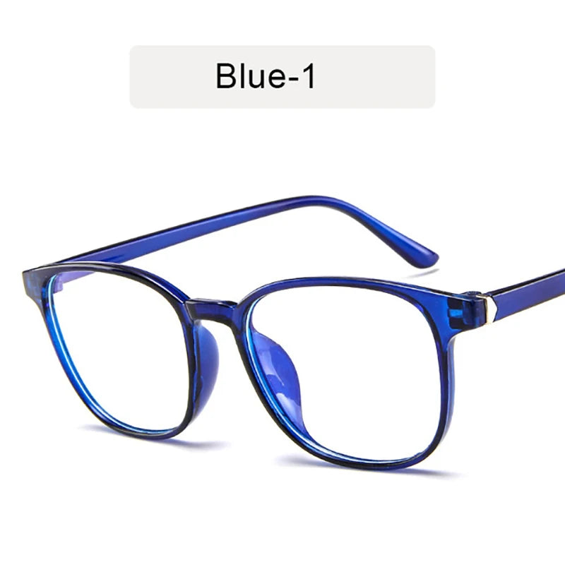 Transparent square Computer Glasses Frame Women Men Anti Blue Light round Eyewear Blocking Glasses Optical Spectacle Eyeglass