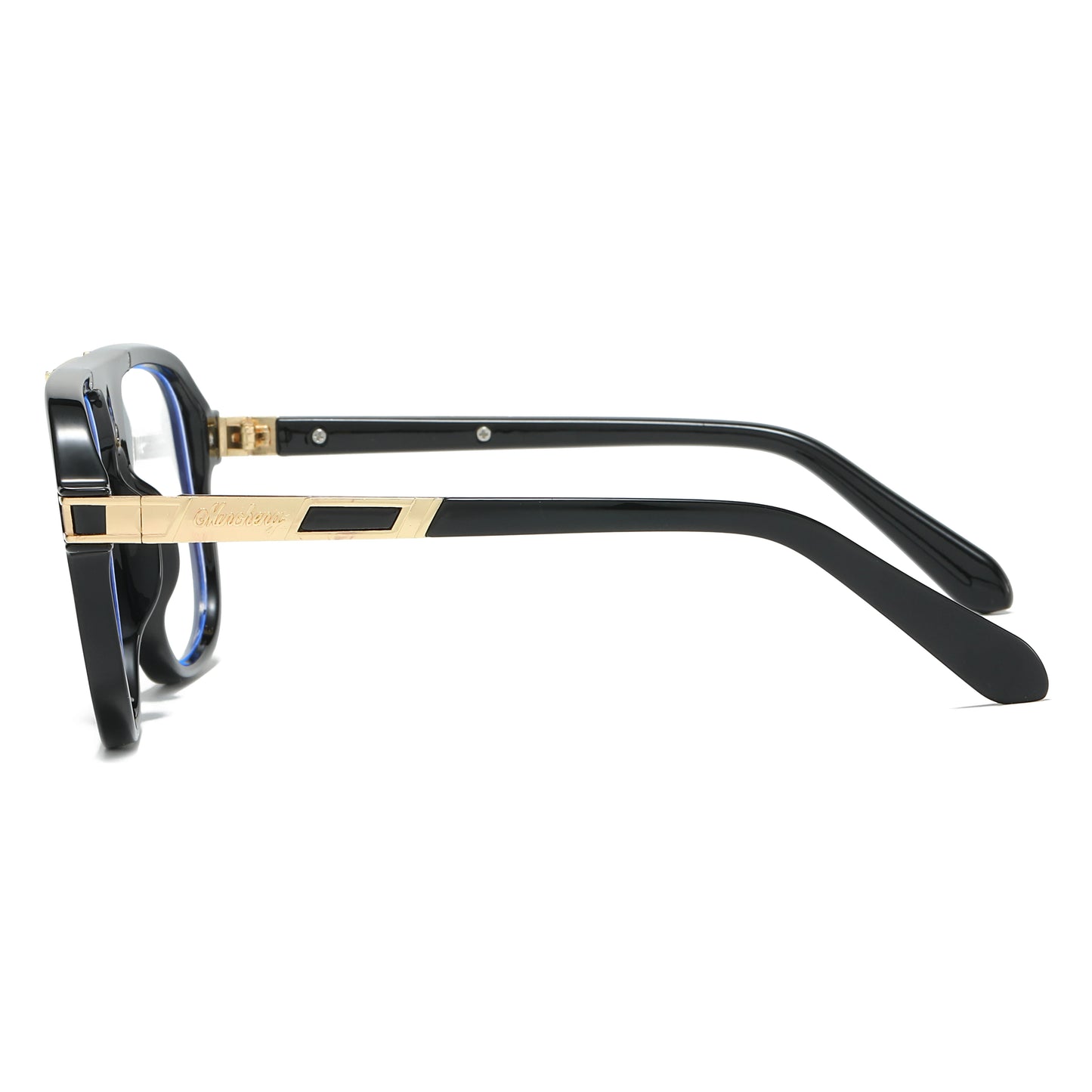 New fashion retro large-framed glasses,  end personalized fashion fashionable casual glasses, suitable for daily wear of party