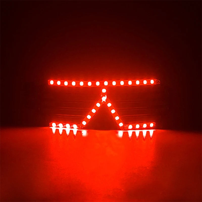 Futurist Electronic Luminous Glasses Novelty DJ show glowing glasses cool cyberpunk Glasses cosplay dance performance props