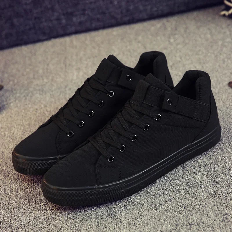 Sneakers Men's Canvas Shoes Fashion Sneakers Breathable Men Casual Shoes Male Classic Black White Autumn Spring/autumn Comfort