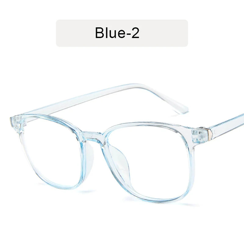 Transparent square Computer Glasses Frame Women Men Anti Blue Light round Eyewear Blocking Glasses Optical Spectacle Eyeglass